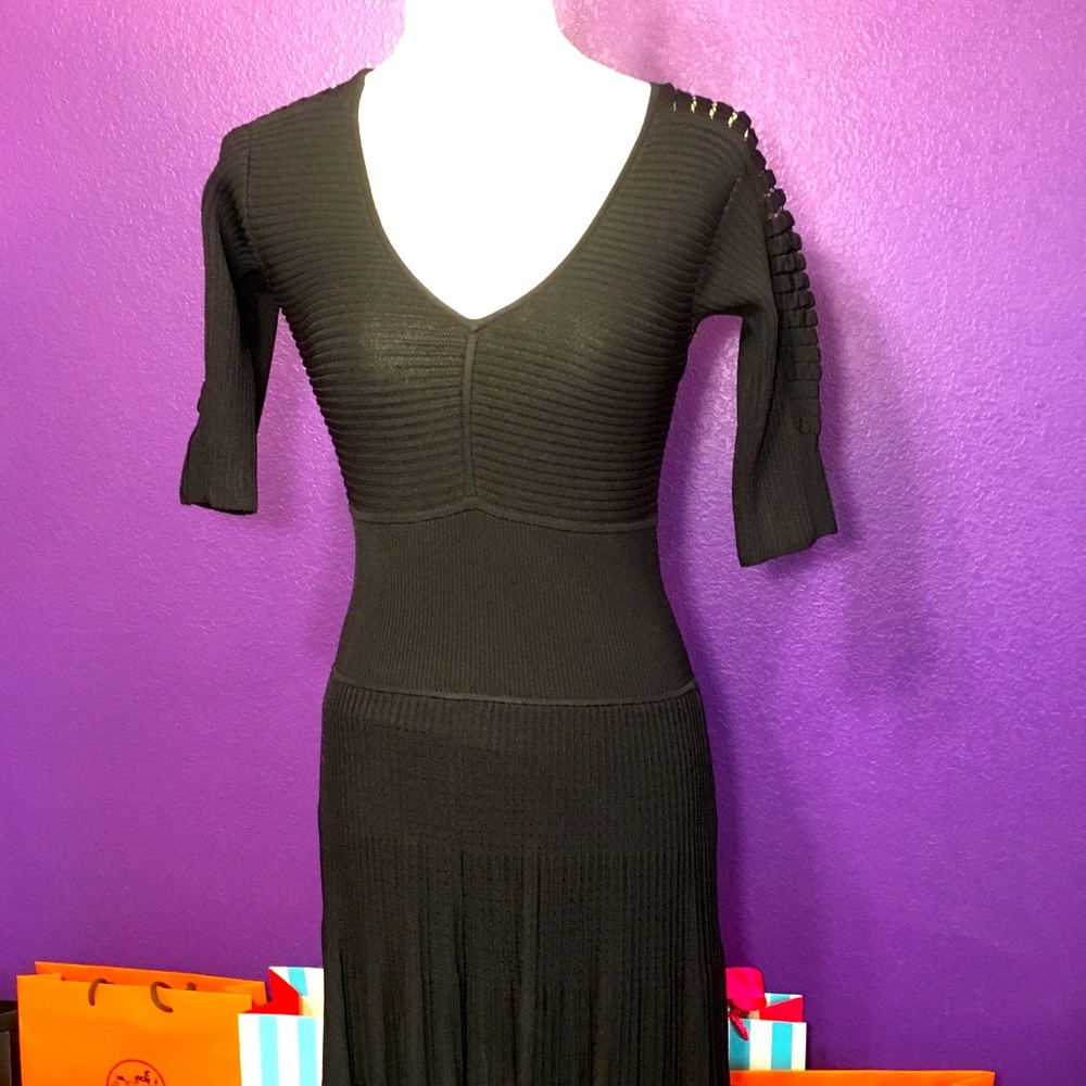 Catherine malandrino black dress